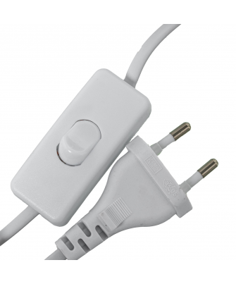 Lampara Sobremesa Ceramica Blanca 1xg9 No Incluida 30x12x30.5cm