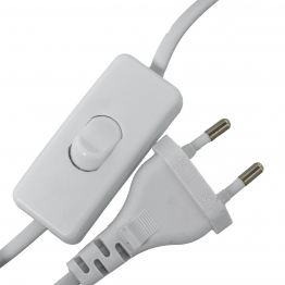 Lampara Sobremesa Ceramica Blanca 1xg9 No Incluida 30x12x30.5cm