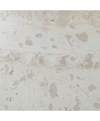 Jarrón Cerámica Blanca Ø21x43cm