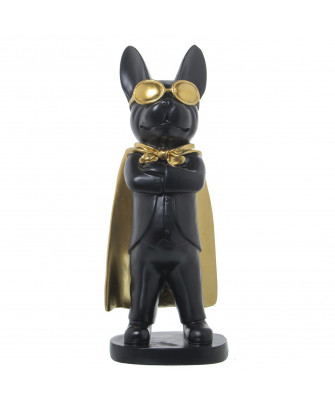 Bulldog Capa y Gafas