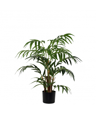 Planta Artificial Bambu 80cm 9 Troncos 4 Ramas 80 Cm.