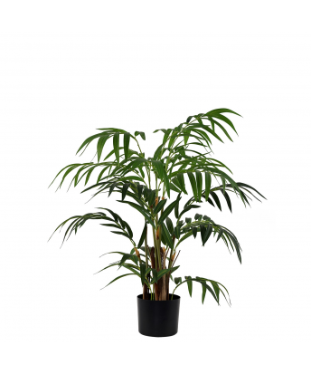 Planta Artificial Bambu 80cm 9 Troncos 4 Ramas 80 Cm.