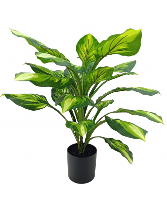 Planta Artificial Aglaonema 70 Cm 15 Hojas 70 Cm.