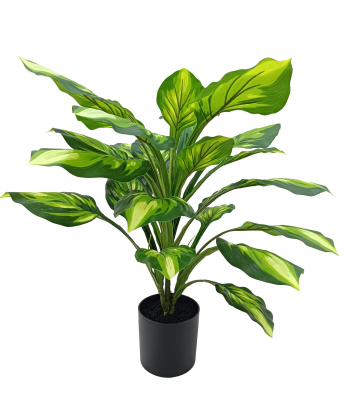 Planta Artificial Aglaonema 70 Cm 15 Hojas 70 Cm.