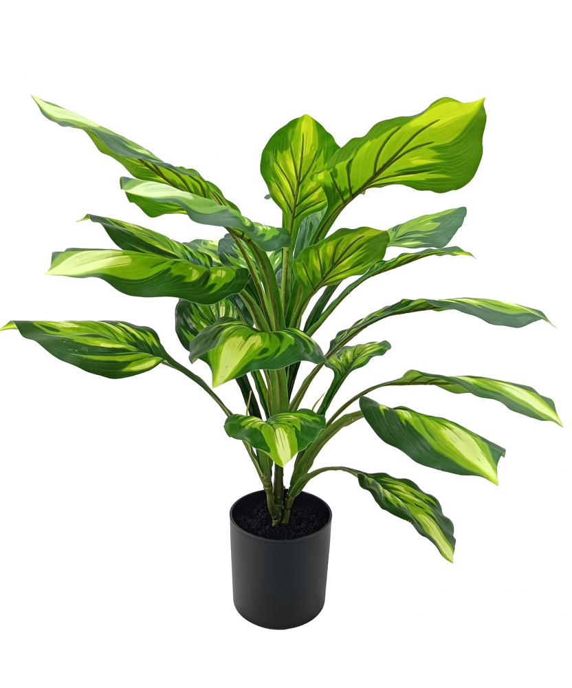 Planta Artificial Aglaonema 70 Cm 15 Hojas 70 Cm.