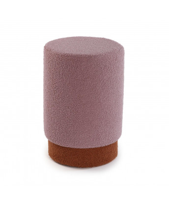 Puf Borreguito Rosa Claro