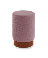 Puf Borreguito Rosa Claro