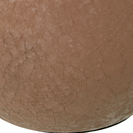 Portavelas Metal Acabado Mate Rosa Ø16x16cm