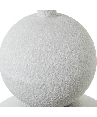 Lámpara Pie Metal Blanca 1xe27 Max.40w, Interruptor De Pie Ø23x151cm Cable Negro:170cm