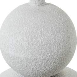 Lámpara Pie Metal Blanca 1xe27 Max.40w, Interruptor De Pie Ø23x151cm Cable Negro:170cm