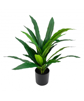 Planta Artificial Dracaena 60 Cm 5 Ramas 30 Hojas 60 Cm.