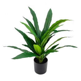 Planta Artificial Dracaena 60 Cm 5 Ramas 30 Hojas 60 Cm.