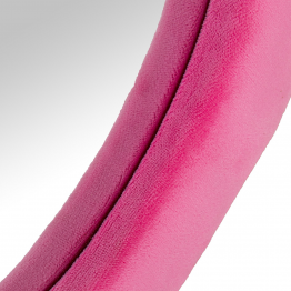 Espejo De Pared Madera Dm Terciopelo Rosa 50x3,5x100cm