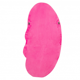 Espejo De Pared Madera Dm Terciopelo Rosa 50x3,5x100cm