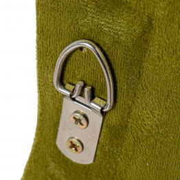 Espejo De Pared Madera Dm Terciopelo Verde 50x3,5x100cm