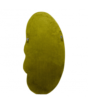 Espejo De Pared Madera Dm Terciopelo Verde 50x3,5x100cm