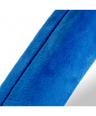 Espejo De Pared Madera Dm Terciopelo Azul 68x4x90cm