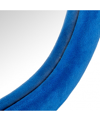 Espejo De Pared Madera Dm Terciopelo Azul 68x4x90cm