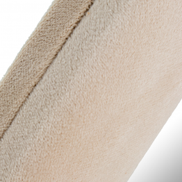 Espejo De Pared Madera Dm Terciopelo Beige 68x4x90cm