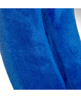 Espejo De Pie Madera Dm Terciopelo Azul 60x4x160cm