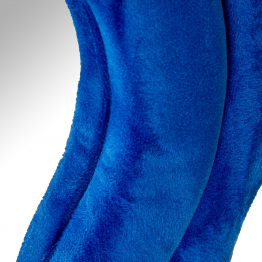 Espejo De Pie Madera Dm Terciopelo Azul 60x4x160cm