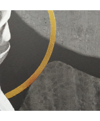 Cuadro Africana Manos en la Cabeza