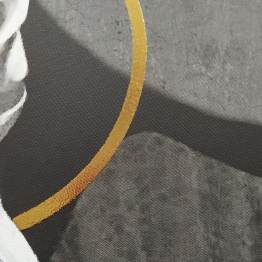 Cuadro Africana Manos en la Cabeza