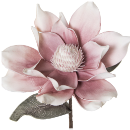 Rama C/flores Rosa 84 Cm Gomaeva+papel Ø30x84cm