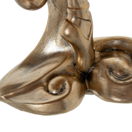 Figura Resina Bailarina Dorada 19x9x45cm