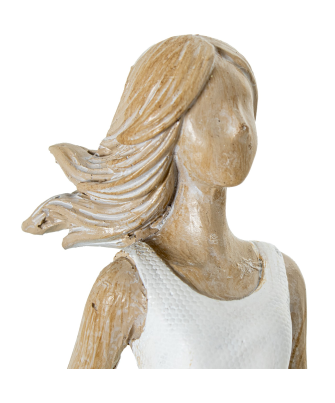 Figura Resina Familia 14x7x25cm