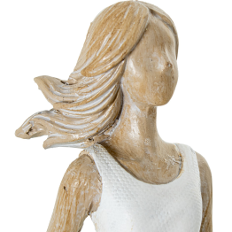 Figura Resina Familia 14x7x25cm