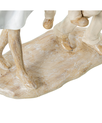 Figura Resina Familia 14x7x25cm