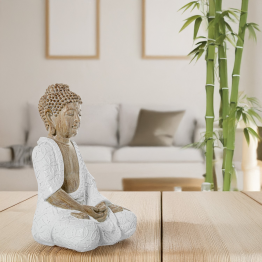 Figura Resina Buda 21x17x30cm