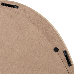 Espejo Pared Madera Natural, Colgado Vertical Y Horizontal 48,5x1,2x68,5cm