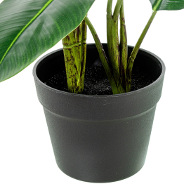 Planta Artificial Arbol Del Viajero 70 Cm 2 Troncos 10 Hoj 70 Cm.