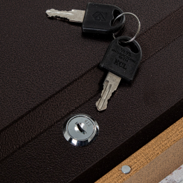 Caja Libro Madera Dm C/caja Caudales Metal 26x17x5cm