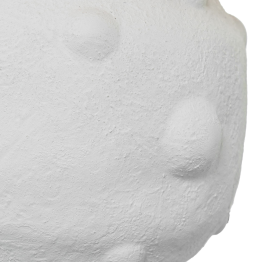 Lámpara Sobremesa Cerámica Blanca Ø15x25cm Tulipa:ø15cm