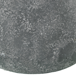 Lámpara Sobremesa Cerámica Gris Pantalla Lino 1xe27 Max.60w Ø20x28cm Base:ø13,5x13cm