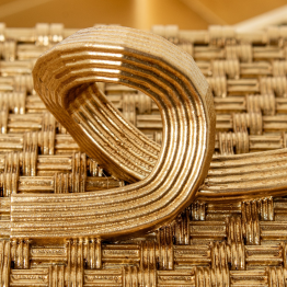 Joyero Resina Dorado 19,5x10x7,5cm Diseño Elegante y Duradero para Joyas