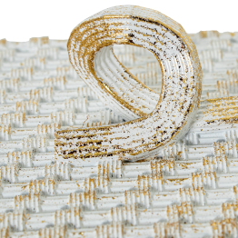 Joyero Resina Blanco 19,5x10x7,5cm Diseño Elegante y Duradero para Joyas