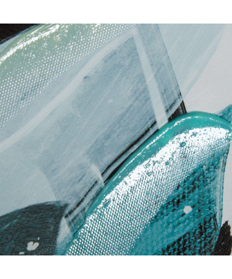 Set 5 Cuadros Lienzo Flores 1-50x1,5x50cm, 4-22x1,2x22cm