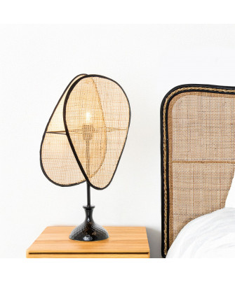 Lámpara Sobremesa Ratán
