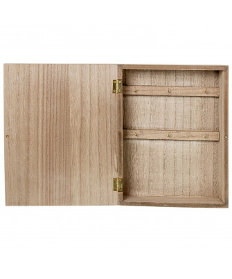 Cuelga Llaves Deco Flores Blanco