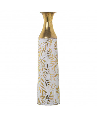 Jarrón Alto Hojas 65 cm