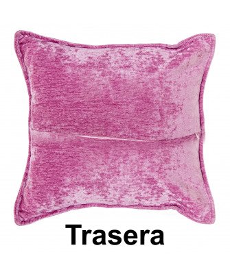 Cojín Liso Terciopelo Lila