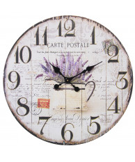 Reloj Vintage Lavanda 60 cm