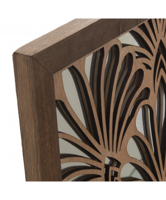 Set 2 Retablos Calado Madera / Espejo