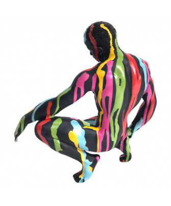 Hombre Desnudo Multicolor