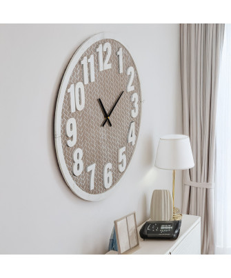 Reloj Pared Madera 60 cm