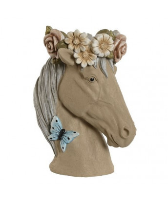 Macetero Caballo Floral